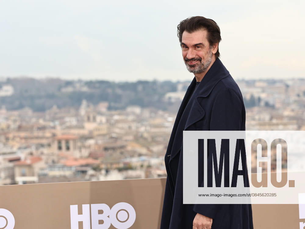 Rome, Hotel De la Ville, HBO Max Italia photocall. Pictured: Fabrizio Gifuni