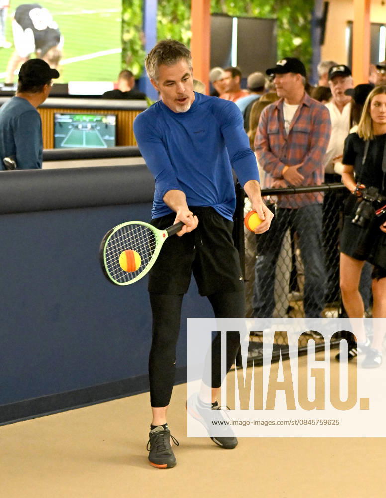 TYPTI Launch Hosted by Steve Bellamy Chris Pine at the launch of TYPTI, a new racquet sport hosted by Steve Bellamy and hollywood celebrities at California Smash on January 19, 2026 in El Segundo, CA. El Segundo California Smash California USA