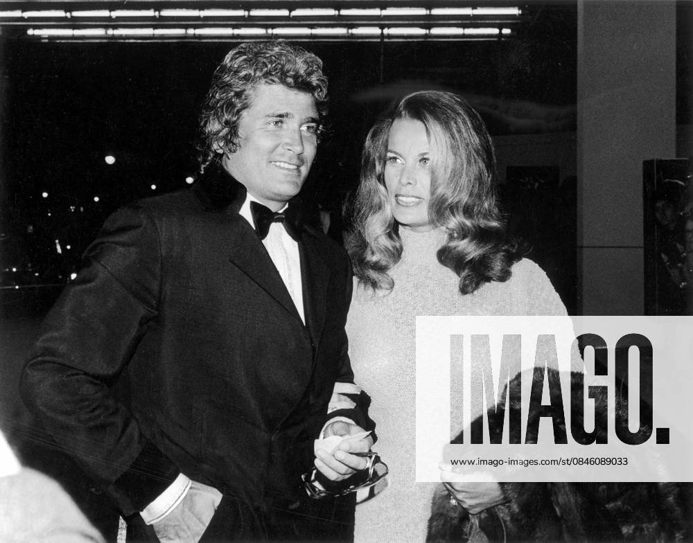 Cabaret Premiere, 1972 Michael Landon with wife Lynn