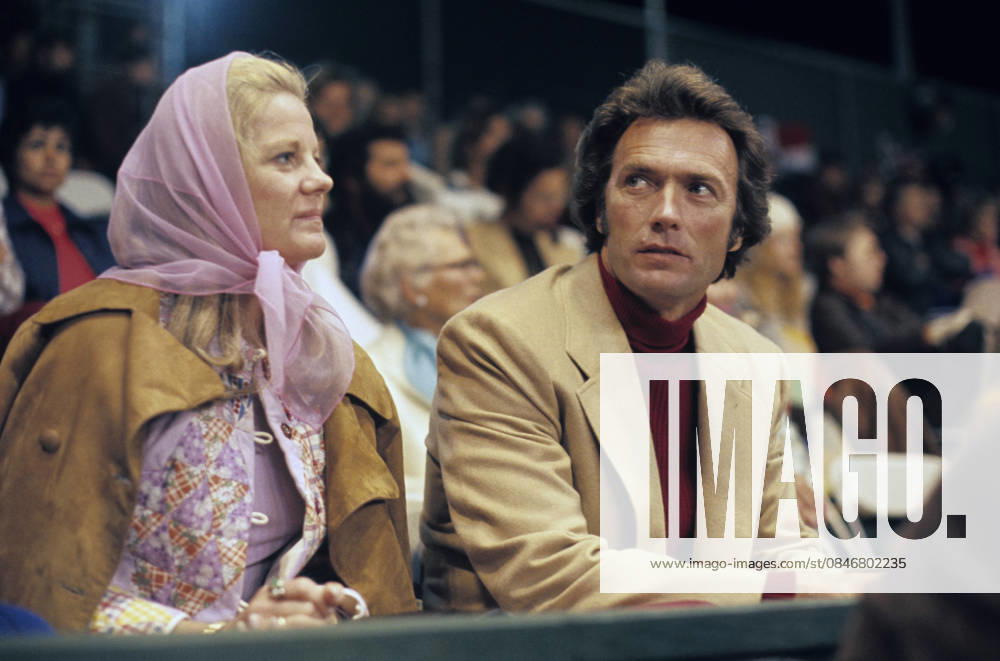 Clint Eastwood and wife Maggie Johnson circa 1970s