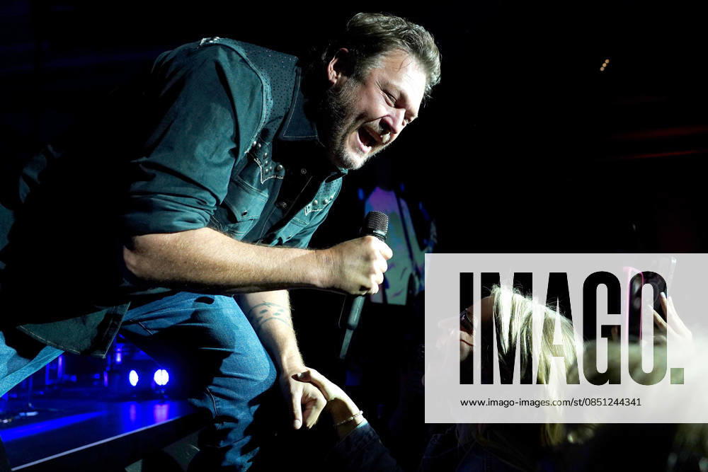NASHVILLE, TENNESSEE - MARCH 19: Blake Shelton performs at Omni Nashville Hotel on March 19, 2026 in Nashville, Tennessee