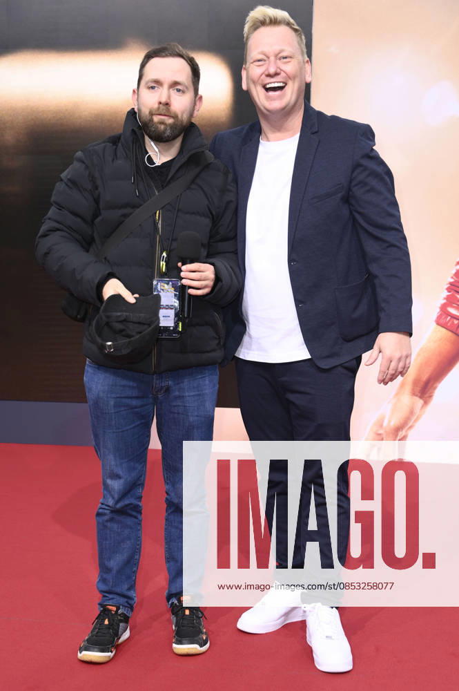 Adam Wolke and Jens Knossalla at the premiere of the movie Michael in the Uber Eats Music Hall Berlin, 10 04 2026 Foto:xN.xKubelkax xFuturexImagex michael_6494