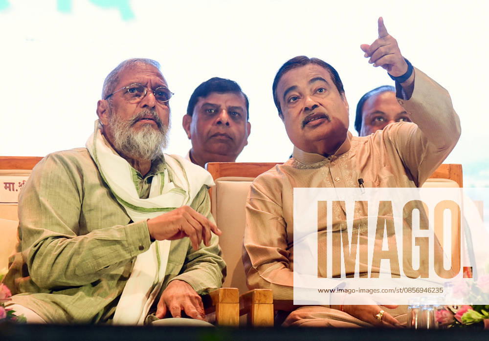 Union Minister Nitin Gadkari with actor Nana Patekar during Jalkranti (water-revolution) conference to celebrate the silver jubilee of Poorti Sinchan Samruddhi Kalyankari Sanstha Nagpur, May 18 (ANI): Union Minister Nitin Gadkari with actor Nana Patekar during Jalkranti (water-revolution) conference to celebrate the silver jubilee of Poorti Sinchan Samruddhi Kalyankari Sanstha, in Nagpur on Monday. Nagpur Maharashtra India