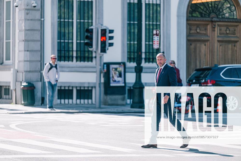 Minister of Defence and Foreign Trade Theo Francken pictured ahead of a ministers council meeting gathering the ministers of the Federal Government, Friday 22 May 2026 in Brussels. EMILExWINDAL 174702810