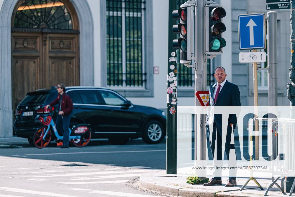 Minister of Defence and Foreign Trade Theo Francken pictured ahead of a ministers council meeting gathering the ministers of the Federal Government, Friday 22 May 2026 in Brussels. EMILExWINDAL 174702815