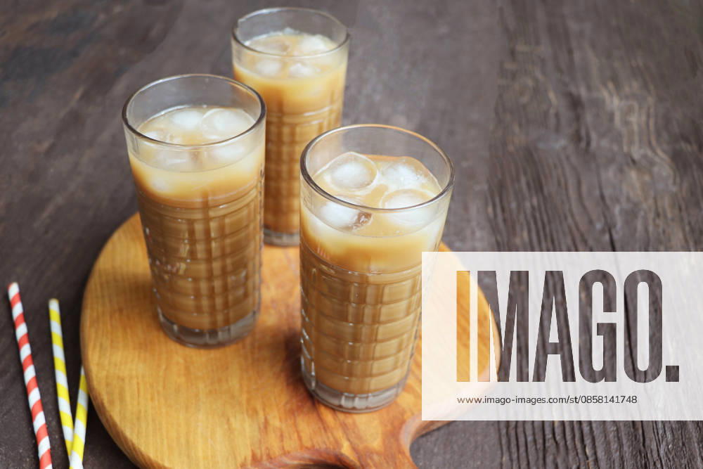 IMAGO Creative, Food, Trend, Iced Coffee eiskaffee,eiscafé ** iced coffee,iced coffees 4pk-gts