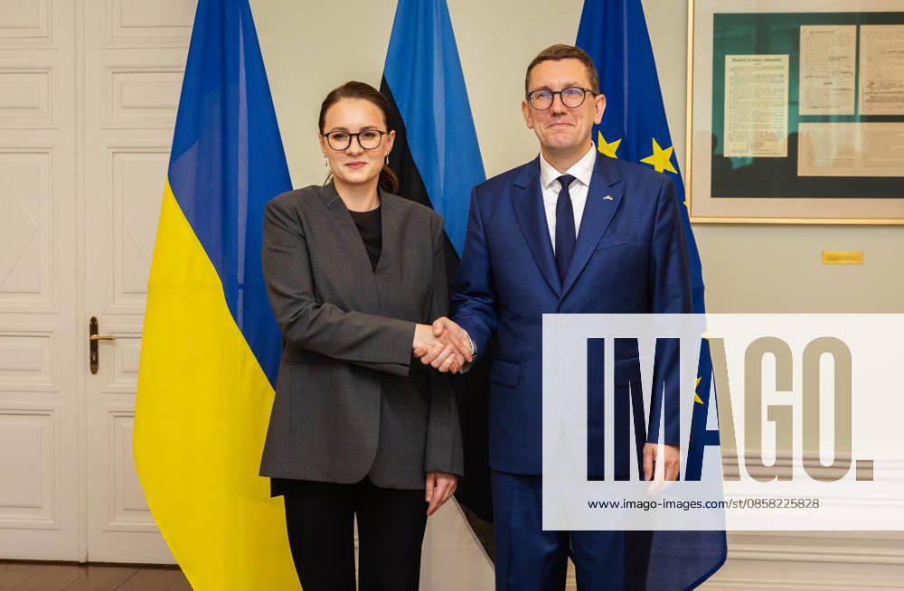 Tallinn. Ukrainian Prime Minister Yuliia Svyrydenko arrived in Tallinn on her first official visit to Estonia and met with the prime minister and president. Photo Madis Veltman, Postimees Tallinn Harjumaa Estonia 1MV02JUN26F16