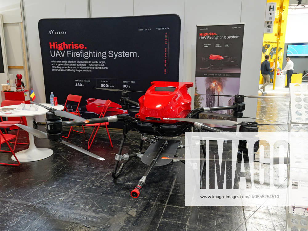 Interschutz 2026 in Hanover A drone becomes a flying extinguishing system for high-rise buildings