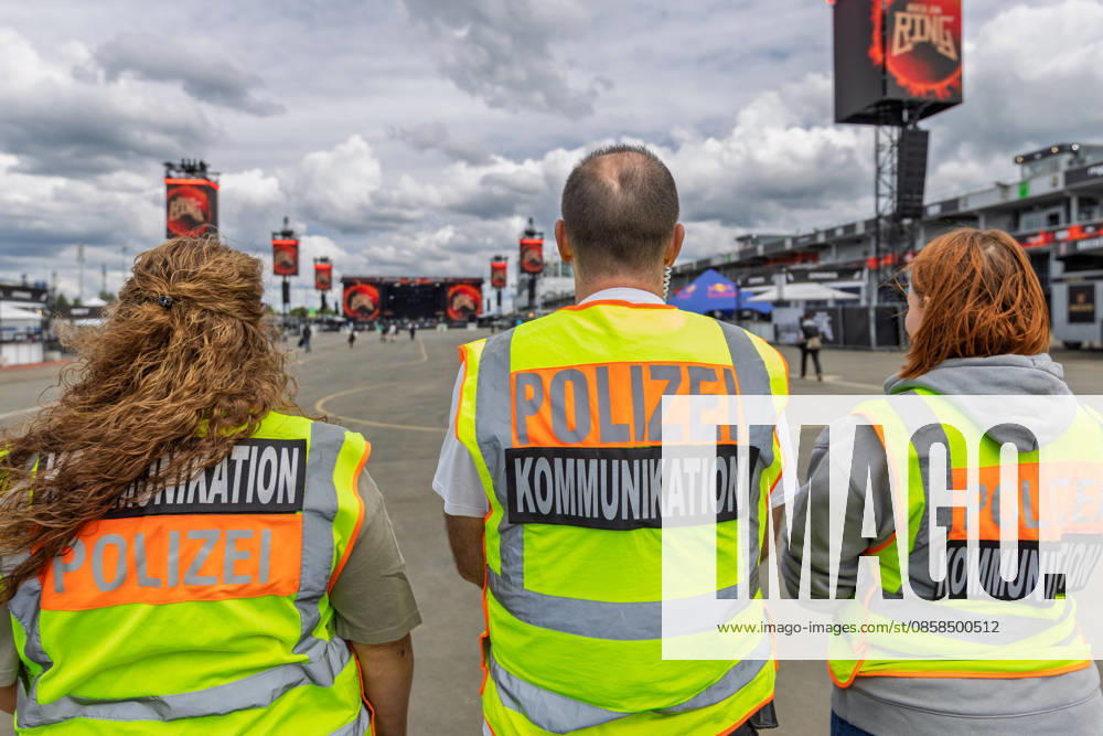 Rock am Ring 2026 06 06 26 Admission time The grounds are filling up The police communication team is filling up Second festival day on Saturday, 06 06 2026, at Rock am Ring 2026 at the Nürburgring in the Eifel The three-day music festival takes place from June 5 to 7, 2026 and is one of the largest open air festivals in Germany Nürburg Nürburgring