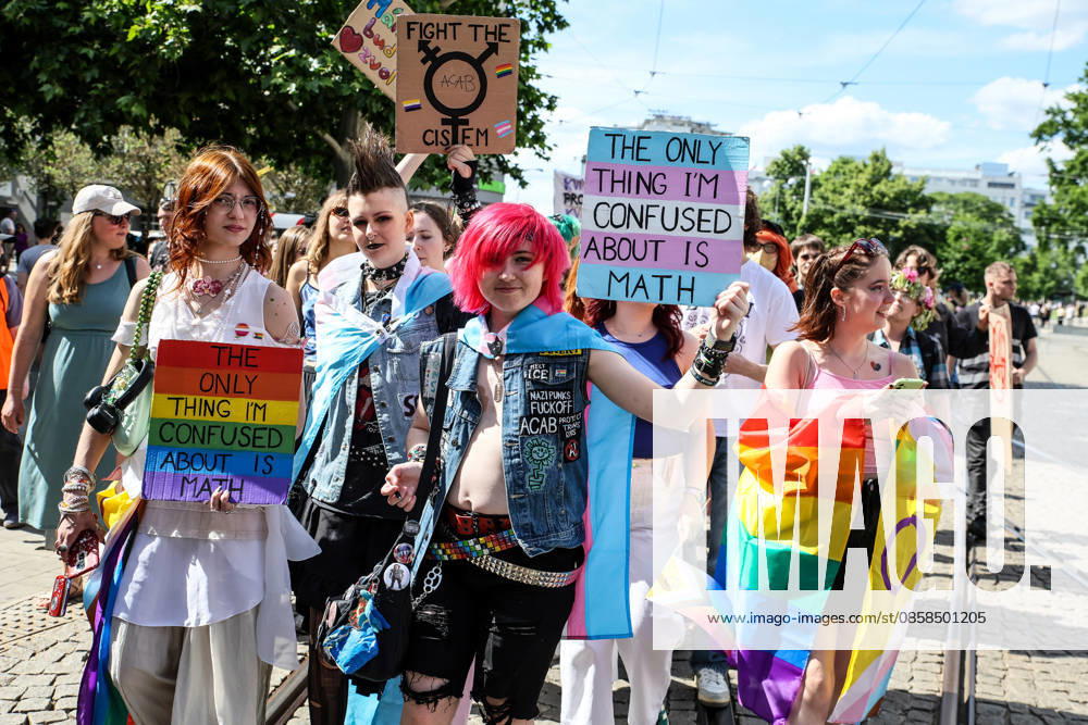 The Brno Pride Parade passed through the city centre as part of the Brno Pride Week 2026 event, in Brno, Czech Republic, on June 6, 2026. (CTKxPhoto MonikaxHlavacova) CTKPhotoP2026060604423 CTKPhotoP2026060604423