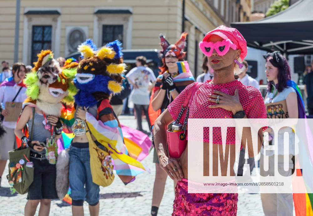 The Brno Pride Parade passed through the city centre as part of the Brno Pride Week 2026 event, in Brno, Czech Republic, on June 6, 2026. (CTKxPhoto MonikaxHlavacova) CTKPhotoP2026060604431 CTKPhotoP2026060604431
