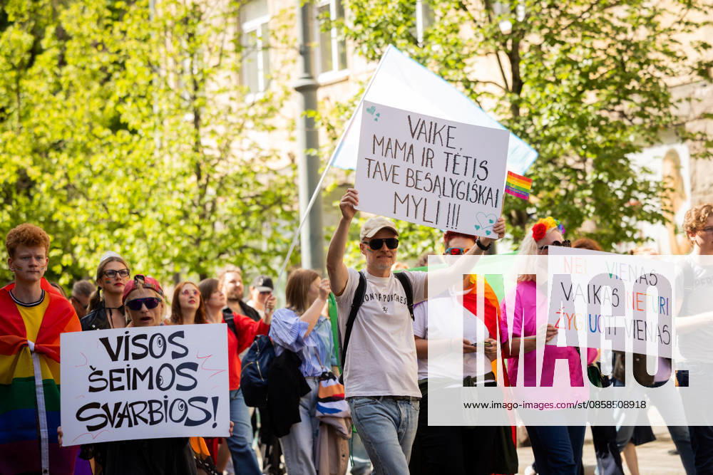 LGBT community march for equality Vilnius, 2026 06 06 06 Vilnius Lithuania