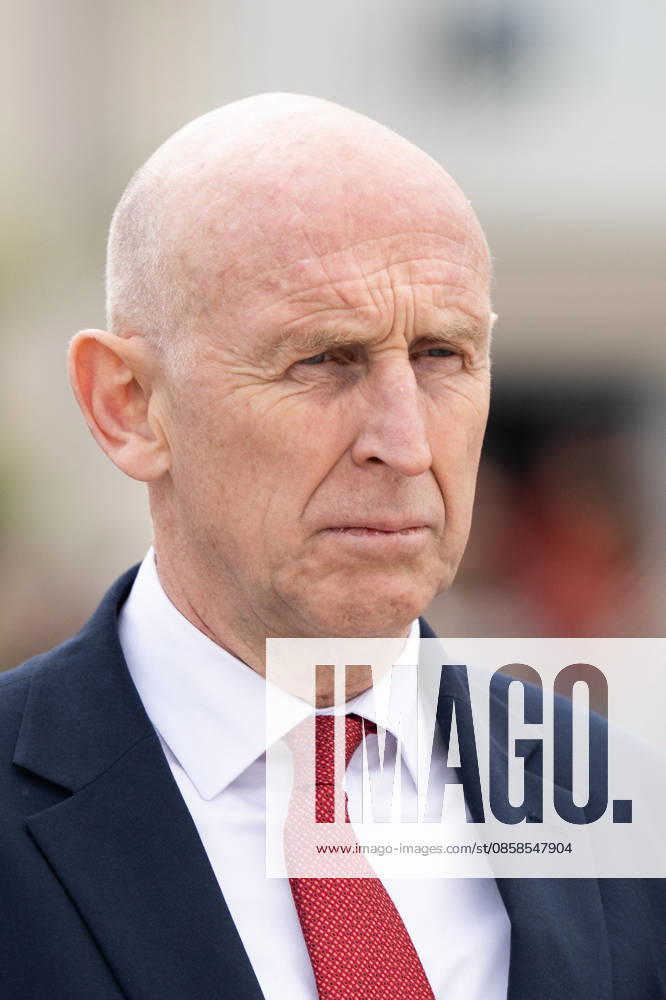 Sebastien Lecornu At D-Day Commemoration - Normandy John Healey, UK Secretary of State for Defence, attends the international ceremony marking the 82nd anniversary of the Normandy Landings in Langrune-sur-Mer, France on June 6, 2026. Photo by Gregoire Campione Pool ABACAPRESS.COM France