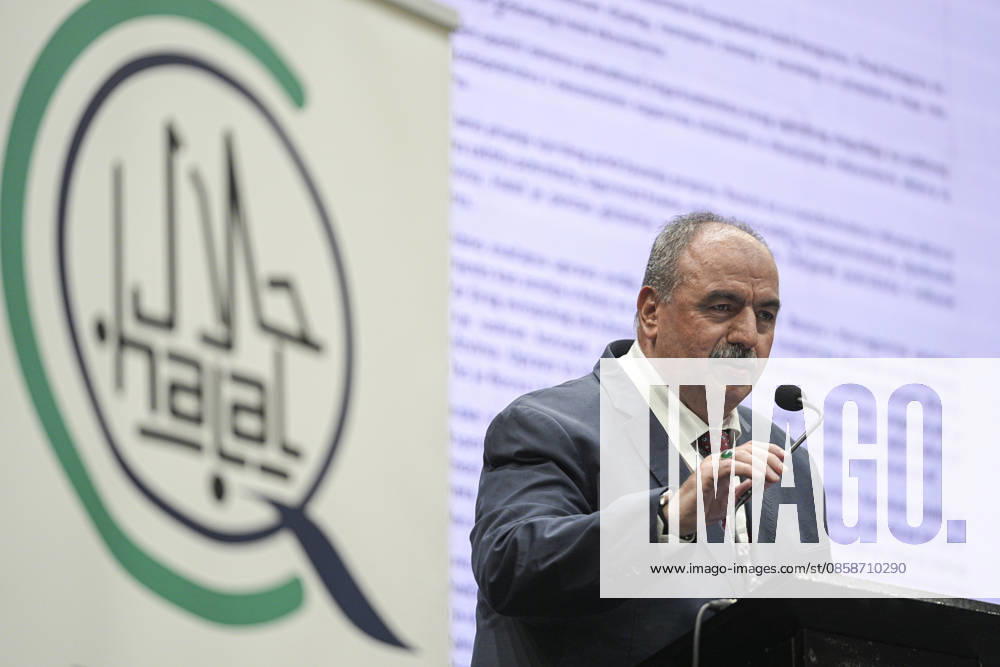 4th European Halal Congress in Sarajevo SARAJEVO, BOSNIA AND HERZEGOVINA - JUNE 9: Ihsan Ovut, Secretary General of OIC SMIIC, attends the 4th European Halal Congress 2026, a major event for the halal industry in Europe, in Sarajevo, Bosnia and Herzegovina, on June 9, 2026. Samir Jordamovic Anadolu Sarajevo Bosnia and Herzegovina. Editorial use only. Please get in touch for any other usage.