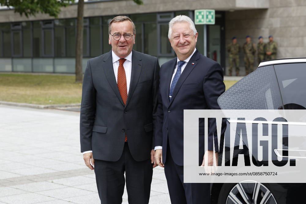 Pistorius , Zůna Inaugural visit Defense Minister Pistorius receives Czech counterpart Zůna , on 09 06 2026 in Berlin, Berlin Bendlerblock, Bundeswehr, , Germany