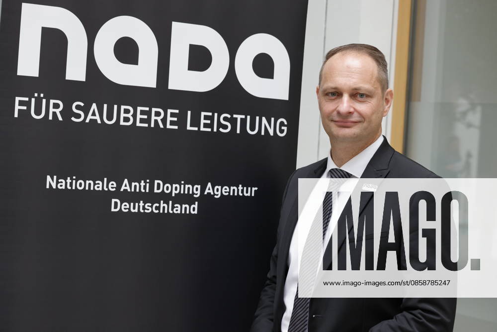 Dr. Lars Mortsiefer, Chairman of the Board and Head of the Legal Department of NADA, Germany, Berlin, Haus der Bundespressekonferenz Press Conference, Topic National Anti Doping Agency Germany NADA