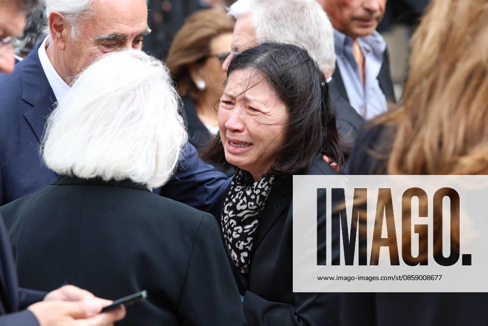 Bernadette Chirac Funeral - Paris French writer Anh-Dao Traxel, foster daughter of French former President Jacques Chirac during funeral ceremony of Bernadette Chirac, widow of former French president Jacques Chirac at Sainte-Clotilde basilica in Paris, France on June 12, 2026. Bernadette Chirac died on June 5, 2026, aged 93. Photo by Alain Guizard ABACAPRESS.COM Paris France