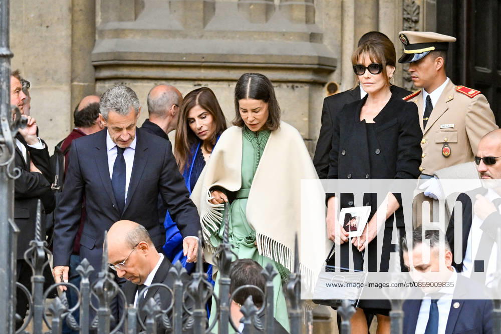 Nicolas Sarkozy, Princess Lalla Meryem, and Carla Bruni at the funeral of B Chirac in the Sainte Clotilde Basilica in Paris 7th arrondissement on June 12, 2026 The former first lady of France died on June 5, 2026 at the age of 93 Jacovides Liewig Bestimage The funeral of B Chirac in the Sainte Clotilde Basilica in Paris 7th arrondissement on June 12, 2026 The former first lady of France died on June 5, 2026 at the age of 93 Paris France