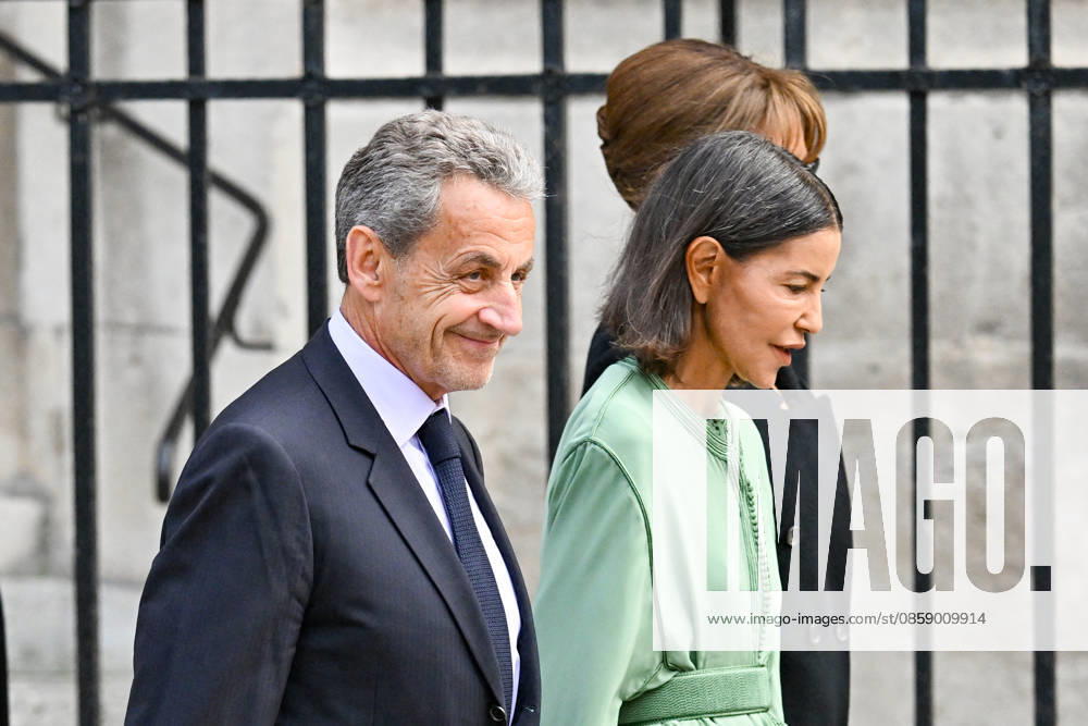 Nicolas Sarkozy, Princess Lalla Meryem, and Carla Bruni at the funeral of B Chirac in the Sainte Clotilde Basilica in Paris 7th arrondissement on June 12, 2026 The former first lady of France died on June 5, 2026 at the age of 93 Jacovides Liewig Bestimage The funeral of B Chirac in the Sainte Clotilde Basilica in Paris 7th arrondissement on June 12, 2026 The former first lady of France died on June 5, 2026 at the age of 93 Paris France