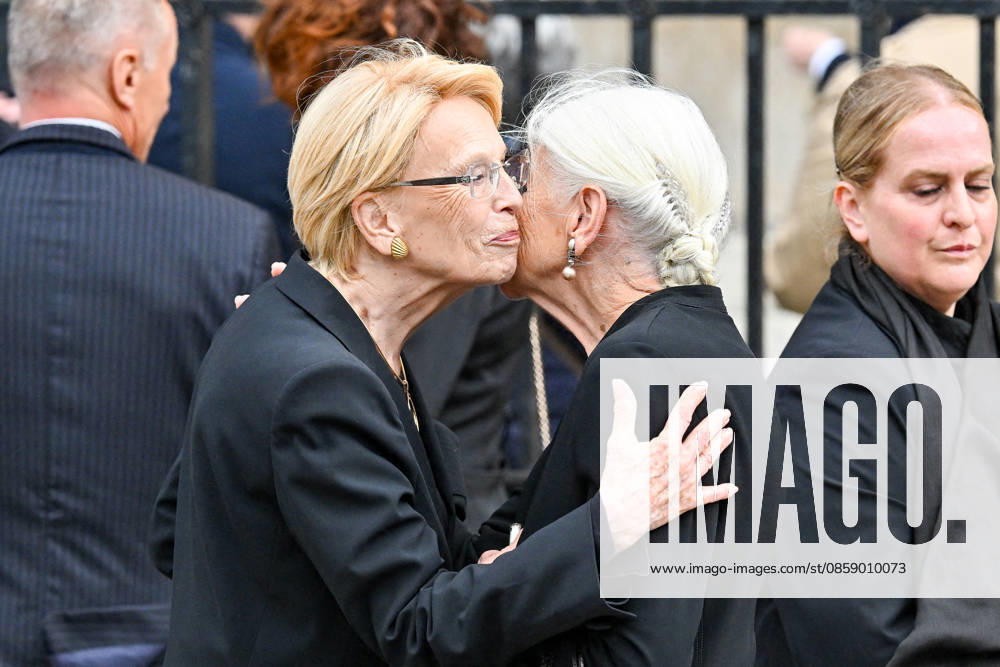 Michèle Alliot Marie at the funeral of B Chirac in the Sainte Clotilde Basilica in Paris 7th arrondissement on June 12, 2026 The former first lady of France died on June 5, 2026 at the age of 93 Jacovides Liewig Bestimage The funeral of B Chirac in the Sainte Clotilde Basilica in Paris 7th arrondissement on June 12, 2026 The former first lady of France died on June 5, 2026 at the age of 93 Paris France