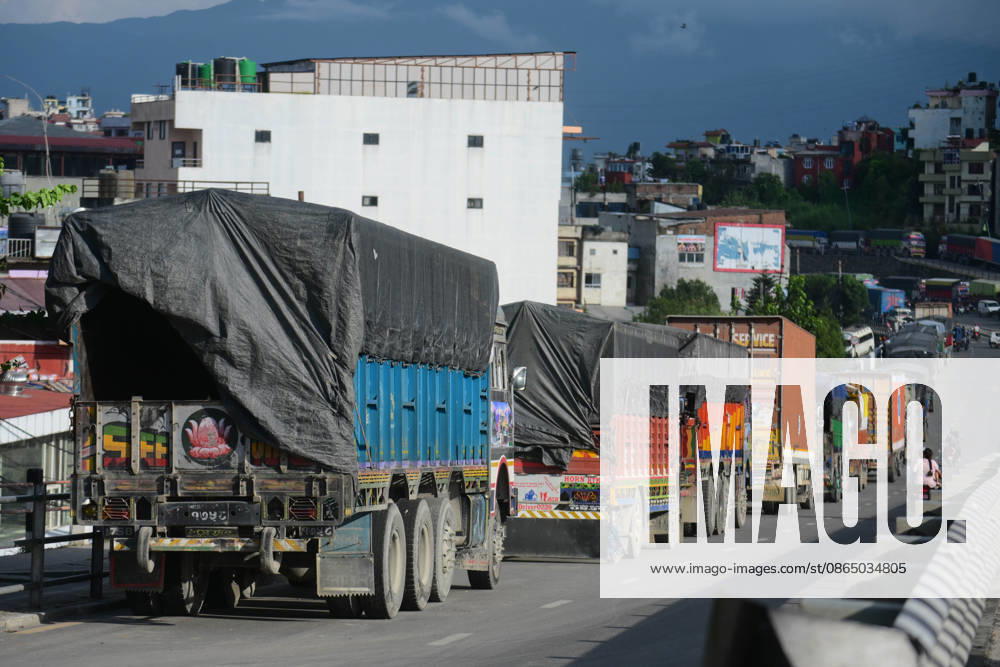 Trucks and other vehicles remain stranded along the KalankiÃ¢â‚¬ThankotÃ¢â‚¬Nagdhunga route in Kathmandu, Nepal, on August 27, 2026, as major highways remain closed following devastating flash floods and landslides. The stranded vehicles have occupied multiple lanes along the road, causing traffic congestion and further disrupting movement in the area. The floods swept through Rasuwa and other parts of central Nepal before surging downstream along the Trishuli and Narayani river systems, damaging roads, bridges, settlements and other infrastructure. The NagdhungaÃ¢â‚¬Muglin route, a key road connection between Kathmandu and other parts of the country, has been closed, disrupting the movem - ZUMAs330 20260827_zsp_s330_001