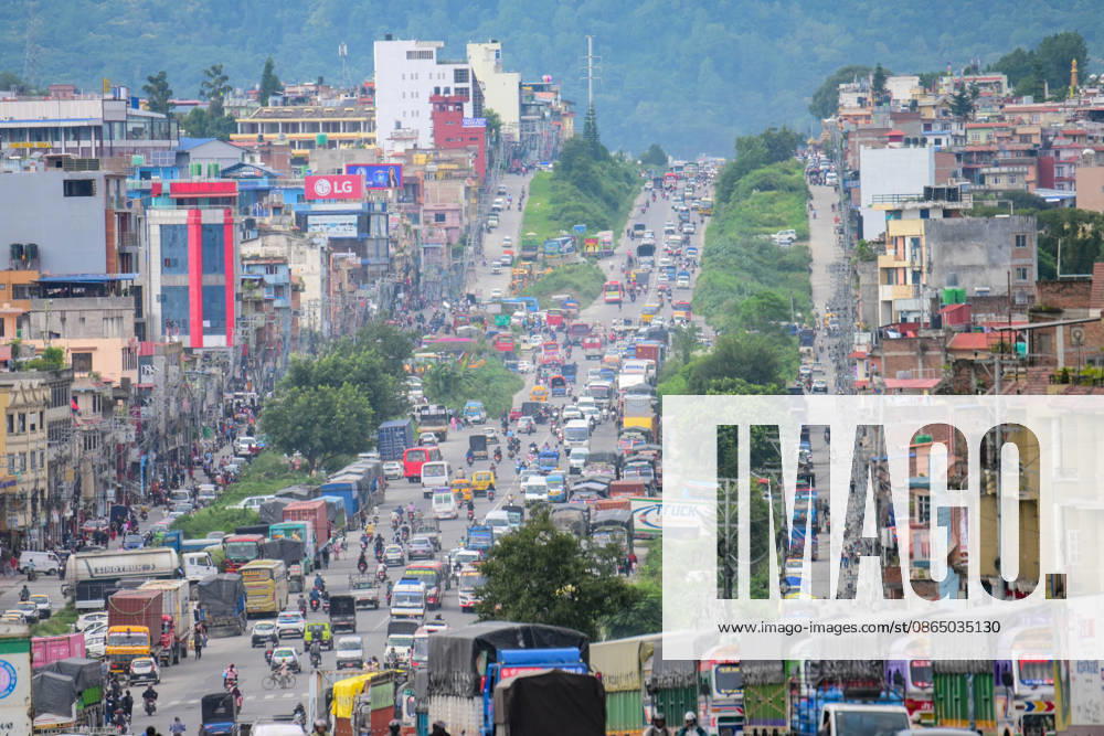 Trucks and other vehicles remain stranded along the KalankiÃ¢â‚¬ThankotÃ¢â‚¬Nagdhunga route in Kathmandu, Nepal, on August 27, 2026, as major highways remain closed following devastating flash floods and landslides. The stranded vehicles have occupied multiple lanes along the road, causing traffic congestion and further disrupting movement in the area. The floods swept through Rasuwa and other parts of central Nepal before surging downstream along the Trishuli and Narayani river systems, damaging roads, bridges, settlements and other infrastructure. The NagdhungaÃ¢â‚¬Muglin route, a key road connection between Kathmandu and other parts of the country, has been closed, disrupting the movem - ZUMAs330 20260827_zsp_s330_038