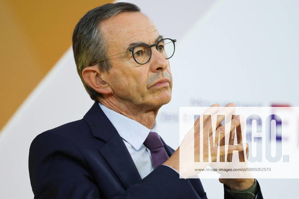 REF Medef - Presidential Debate President of the political party The Republicans LR Bruno Retailleau at the presidential debate during the La REF 2026 meeting of French entrepreneurs, organised by the MEDEF, France s main employers federation, at the Roland-Garros venue in Paris, France on August 27, 2026. Photo by Raphael Lafargue ABACAPRESS.COM Paris France
