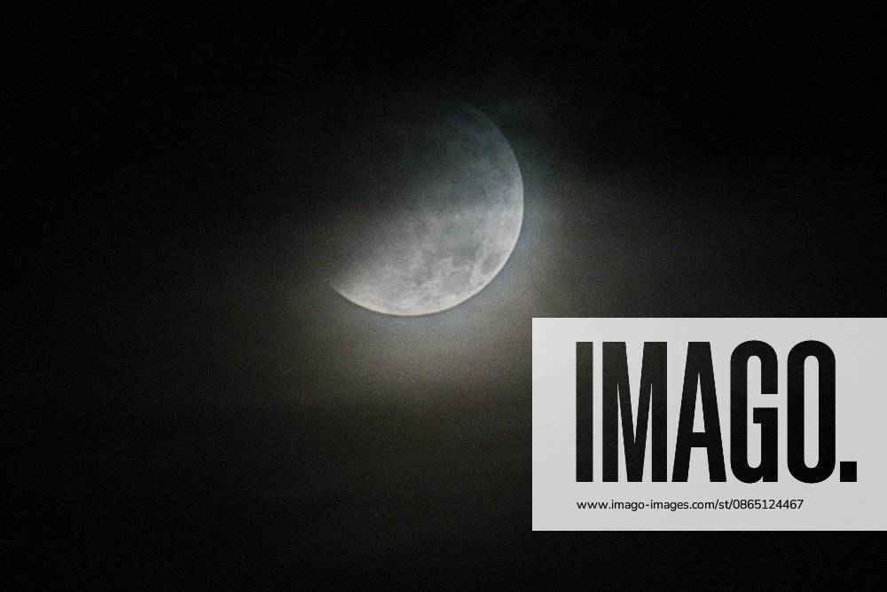 Partial Lunar Eclipse in Zbysov near Brno, Czech Republic, August 28,2026. (CTKxPhoto PatrikxUhlir) CTKPhotoP2026082801525 CTKPhotoP2026082801525