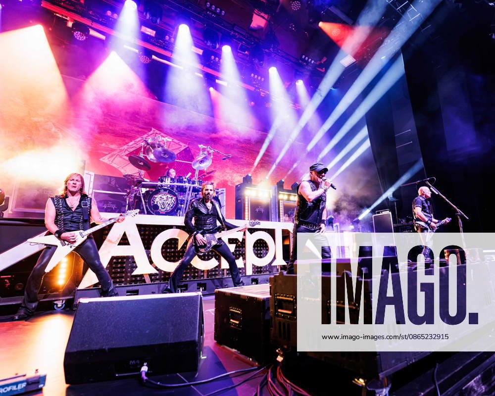 Accept live at the Indigo at The O2, London, UK, 28 August 2026 German rock band Accept performing live at the Indigo at The O2, London, UK on 28th August 2026, Credit:Manuela Langotsch Avalon United Kingdom, London, Indigo at The O2