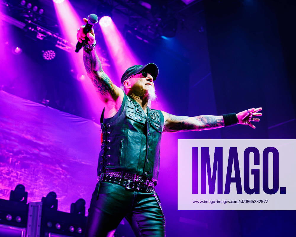 Accept live at the Indigo at The O2, London, UK, 28 August 2026 Mark Tornillo of German rock band Accept performing live at the Indigo at The O2, London, UK on 28th August 2026, Credit:Manuela Langotsch Avalon United Kingdom, London, Indigo at The O2