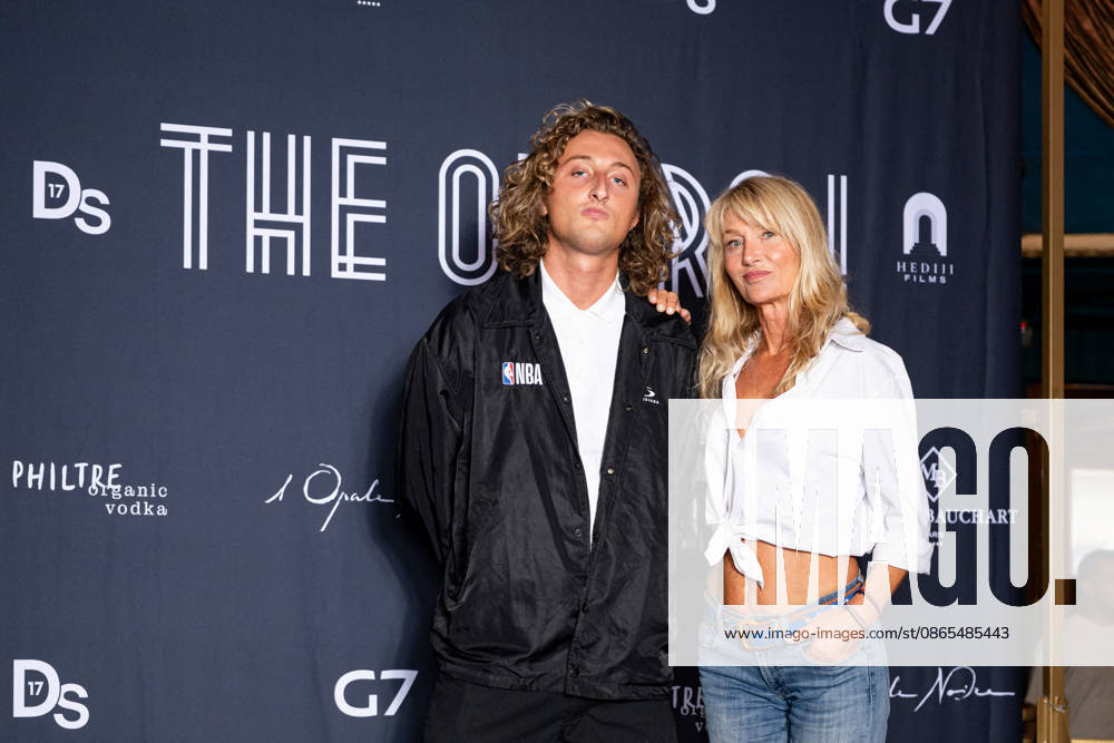 Joalukas Noah and his mother, Isabelle Camus, at the premiere of the film *The Opera* at the Folies Bergère in Paris on August 31, 2026. Pierre Perusseau, Bestimage. Premiere of the film *The Opera* at the Folies Bergère in Paris on August 31, 2026. Paris, France