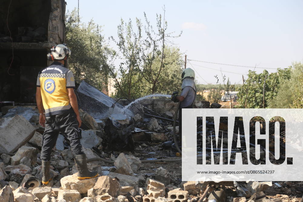 Explosion in Syria’s Idlib kills 5 IDLIB, SYRIA - SEPTEMBER 01: The explosion heavily damages nearby buildings and vehicles after an ammunition-laden vehicle explodes in Syria’s northwestern Idlib province, killing five people and injuring 10 others, according to initial reports, on September 01, 2026. Kasim Yusuf Anadolu Idlib Suriye. Editorial use only. Please get in touch for any other usage.