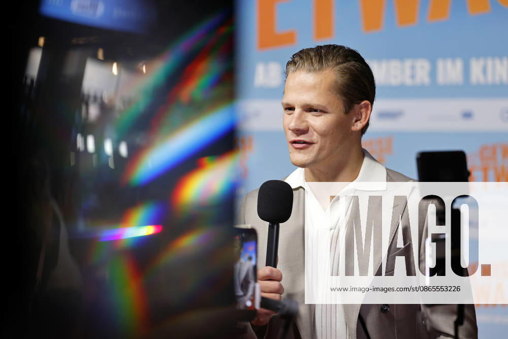 Actor Max von der Groeben at the NRW premiere of *Das gewisse Etwas* at the Cinedom movie theater in Cologne, Cologne, September 1, 2026, NRW, Germany