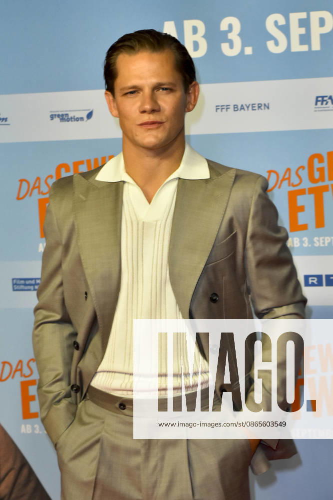 ABB GEWISSEETWAS Max von der Groeben appears on the red carpet at the NRW Kino film premiere of *Das gewisse Etwas* at the Cinedom theater on September 1, 2026, in Cologne, North Rhine-Westphalia, Germany