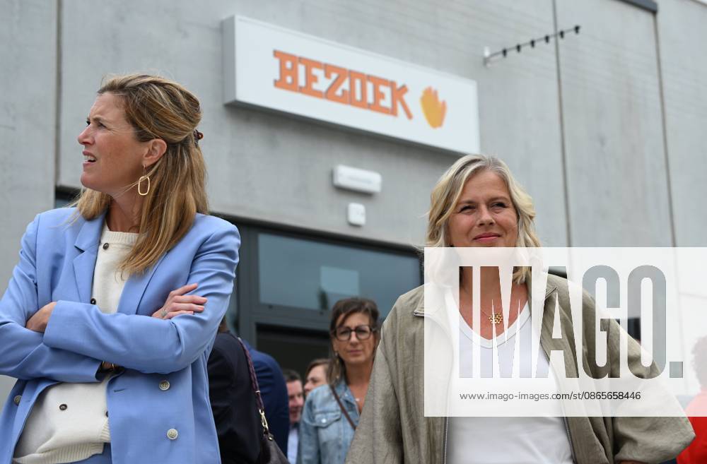 Opening Of The New Prison In Antwerp ANTWERPEN, BELGIUM - SEPTEMBER 02: Vanessa Matz (Les Engagés) Minister of Government of Buildings and Annelies Verlinden (cd&v) Minister of Justice are present at the official opening of the new de Kade prison in Antwerp, The new prison in Antwerp has been designed in line with current prison policy, with the aim of ensuring that life inside is as close as possible to the normality of the outside world. It has a capacity of 440 inmates and comprises various buildings linked by courtyards and streets on a human scale..on September 02, 2026 in Antwerpen, Belgium, 02 09 2026 Antwerpen Belgium