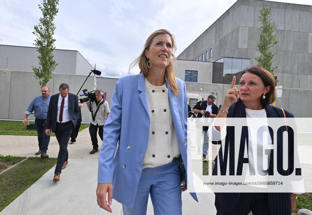 Opening Of The New Prison In Antwerp ANTWERPEN, BELGIUM - SEPTEMBER 02: Annelies Verlinden (cd&v) Minister of Justice is present at the official opening of the new de Kade prison in Antwerp, The new prison in Antwerp has been designed in line with current prison policy, with the aim of ensuring that life inside is as close as possible to the normality of the outside world. It has a capacity of 440 inmates and comprises various buildings linked by courtyards and streets on a human scale..on September 02, 2026 in Antwerpen, Belgium, 02 09 2026 Antwerpen Belgium