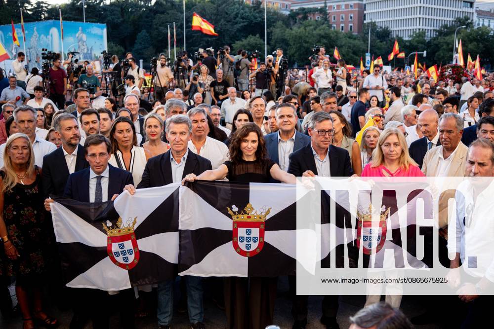 Madrid Holds Rally in Support of the People of Ceuta: Dozens of people gathered at a rally in solidarity with Ceuta on September 2, 2026, in Madrid, Spain. Coinciding with Ceuta Day, more than 260 Spanish municipalities have been called upon to show their support for the people of Ceuta in the face of the migration crisis caused by the arrival of more than 70,000 migrants across the border with Morocco. The demonstrations are part of the For Ceuta initiative, backed by the Spanish Federation of Municipalities and Provinces (FEMP) SEPTEMBER 2, 2026 CEUTA DAY RALLY GATHERING MIGRANTS IMMIGRANTS FEMP SUPPORT SOLIDARITY MIGRATION CRISIS CRISIS HUMANITARIAN CRISIS Madrid Madrid Spain