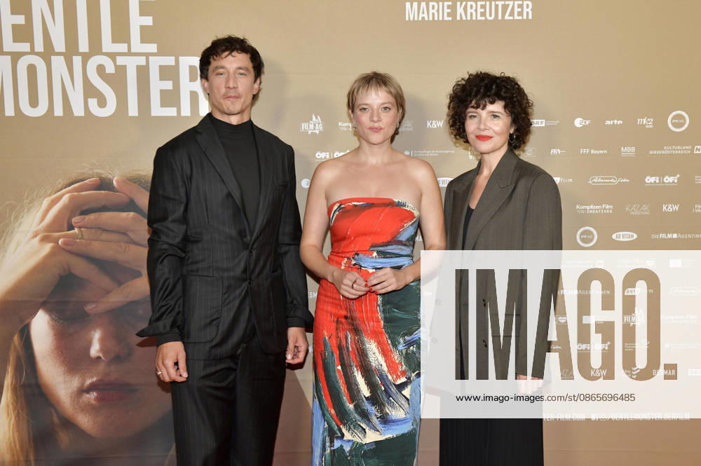 Laurence Rupp, Jella Haase, and Marie Kreutzer at the premiere of *Gentle Monster* at the Delphi Filmpalast in Berlin, September 2, 2026 Foto:xM.xBehrensx xFuturexImagex monster_6942