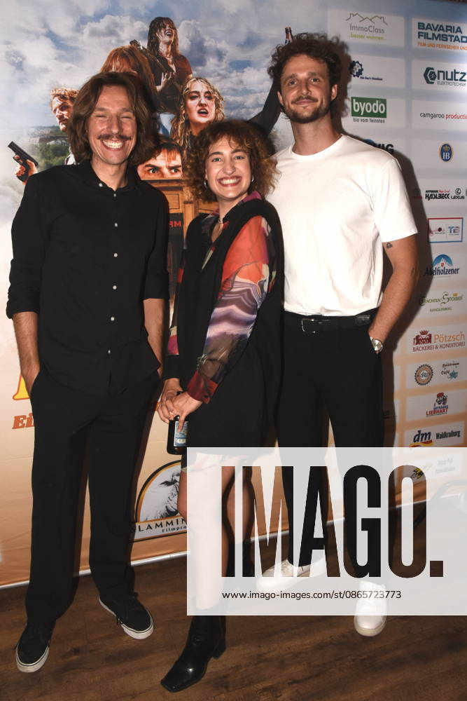 Mark Lohr, Director and Screenwriter; Corinna Blädel, Actress and Producer; Johannes Rauscher, Producer; Production Company: Slamming Sheep Film (GBR); Muehldorf, Munich; September 2, 2026; Rio Palast; Film Premiere: Bonnie—A Munich Action Comedy; Photo Munich