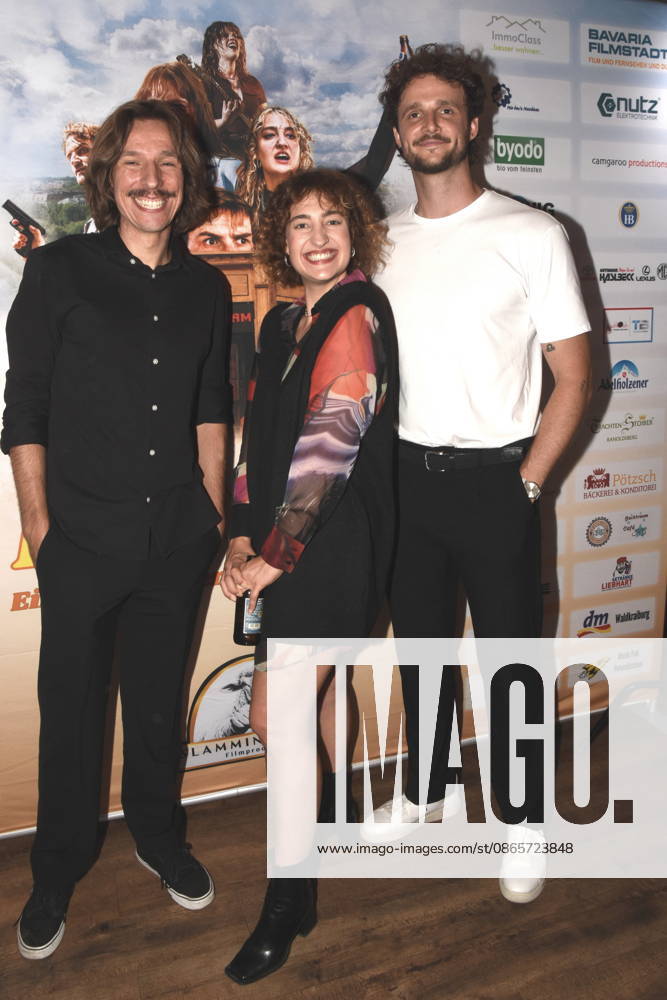 Mark Lohr, Director and Screenwriter; Corinna Blädel, Actress and Producer; Johannes Rauscher, Producer; Production Company: Slamming Sheep Film (GBR); Muehldorf, Munich; September 2, 2026; Rio Palast; Film Premiere: Bonnie—A Munich Action Comedy; Photo Munich