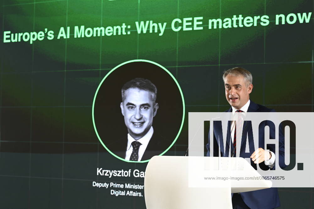 Polish Deputy Prime Minister, Minister for Digitalisation Krzysztof Gawkowski attends a meeting of artificial intelligence (AI) experts from Central and Eastern Europe, CEE AI Summit 2026, in Prague, Czech Republic, on September 3rd, 2026. (CTKxPhoto MichalxKrumphanzl) CTKPhotoP2026090302957 CTKPhotoP2026090302957