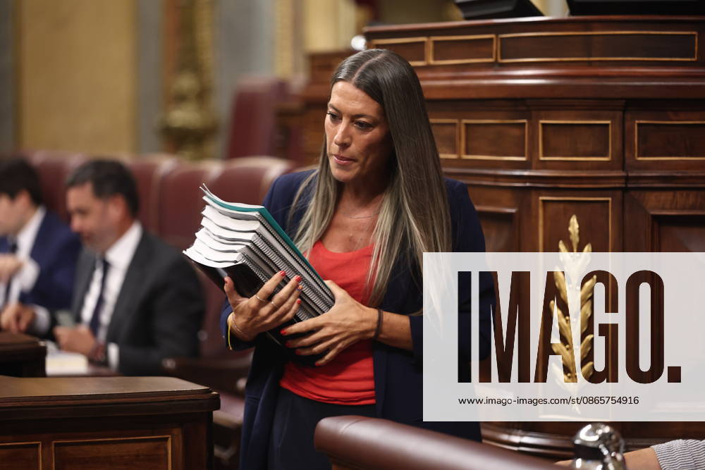 Sánchez Appears Before Congress to Report on the Government’s Response to the Migration Crisis in Ceuta Junts’ spokesperson in Congress, Miriam Nogueras, after her remarks during a plenary session in the Congress of Deputies on September 3, 2026, in Madrid, Spain. Sánchez is appearing this Thursday before the full Congress to report on the executive branch’s handling of the events that have taken place in Ceuta since July 30 and on the current situation in the autonomous city. SEPTEMBER 3, 2026 Madrid, Spain
