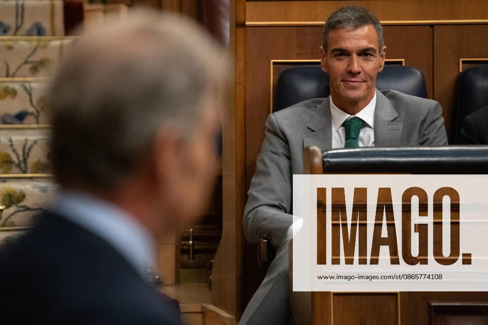 Sánchez Appears Before Congress to Report on the Government’s Response to the Migration Crisis in Ceuta Prime Minister Pedro Sánchez during a plenary session of the Congress of Deputies on September 3, 2026, in Madrid, Spain. Sánchez is appearing before the full Congress this Thursday to report on the government’s response to the events that have taken place in Ceuta since July 30 and on the current situation in the autonomous city. SEPTEMBER 3, 2026. Fernando Sá, Madrid, Madrid, Spain