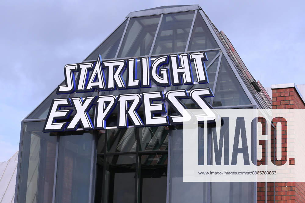 Starlight Express on September 3, 2026, at the Starlight Express Theater in Bochum; Starlight Express logo lettering xRx
