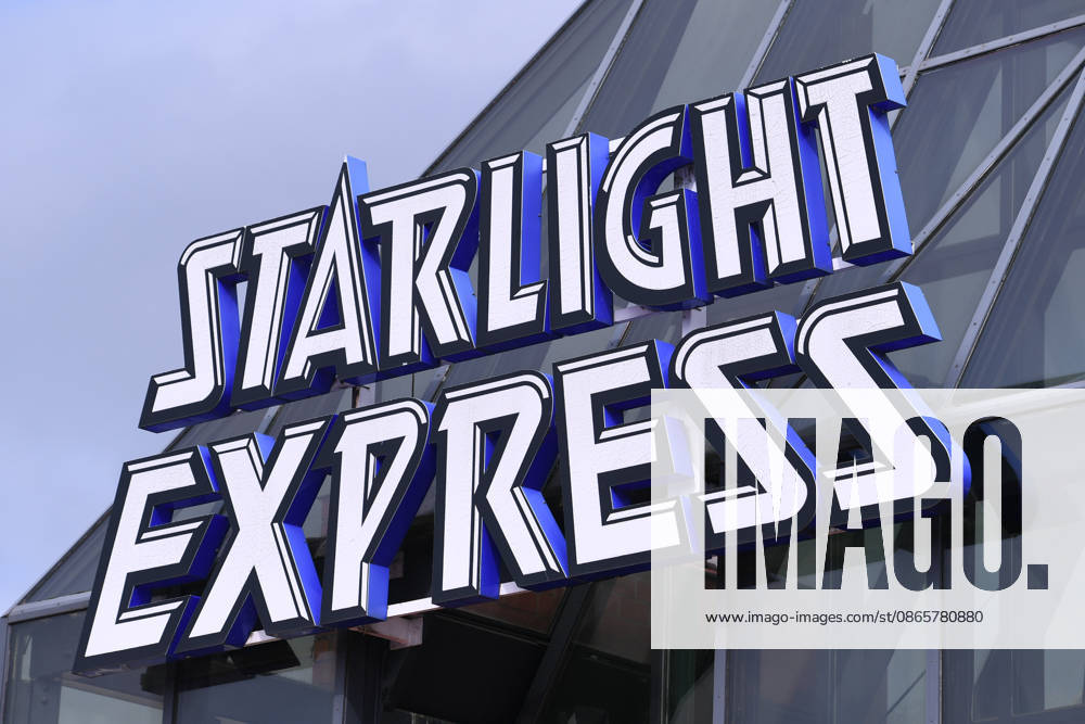 Starlight Express on September 3, 2026, at the Starlight Express Theater in Bochum; Starlight Express logo lettering xRx