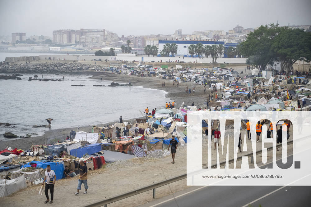 Trampolín Beach Continues to Host Hundreds of Migrants Hundreds of migrants are camped on Trampolín Beach, as of September 3, 2026, in Ceuta, Spain. Trampolín Beach is home to a large number of makeshift shacks despite previous attempts to relocate migrants to other designated areas. The site is also used by the Red Cross for daily food distribution. SEPTEMBER 3, 2026 MIGRATION CRISIS Ceuta Ceuta, Spain