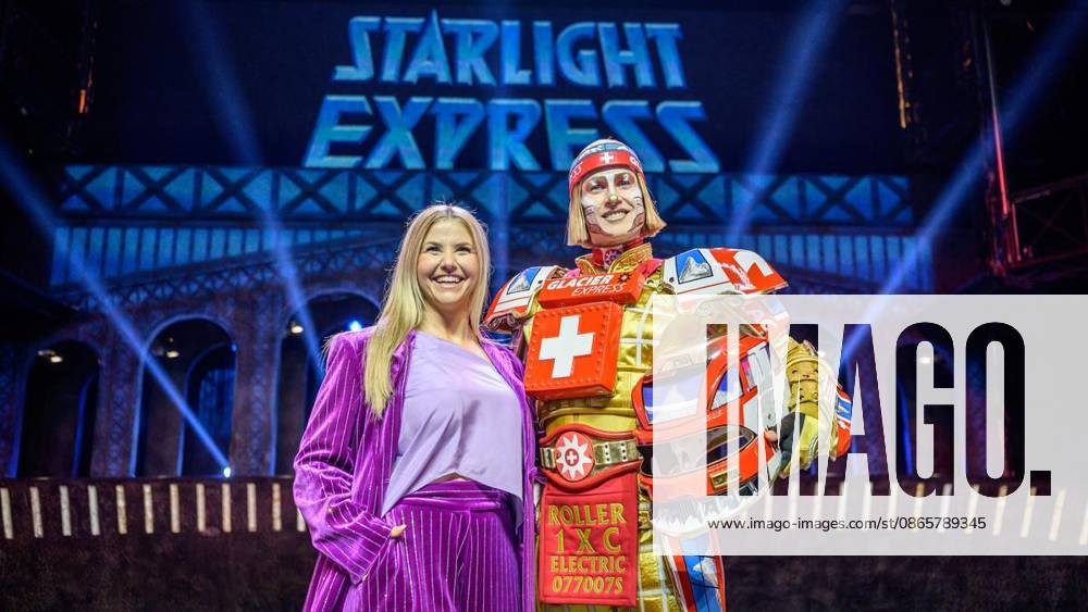 Bochum Starlight Express with a New Locomotive ** FOR ** **Beatrice Egli and Ticktack, the new locomotive, on Thursday, September 3, 2026, at the Starlight Express in Bochum, Germany (North Rhine-Westphalia), Bochum. Copyright UwexErnst