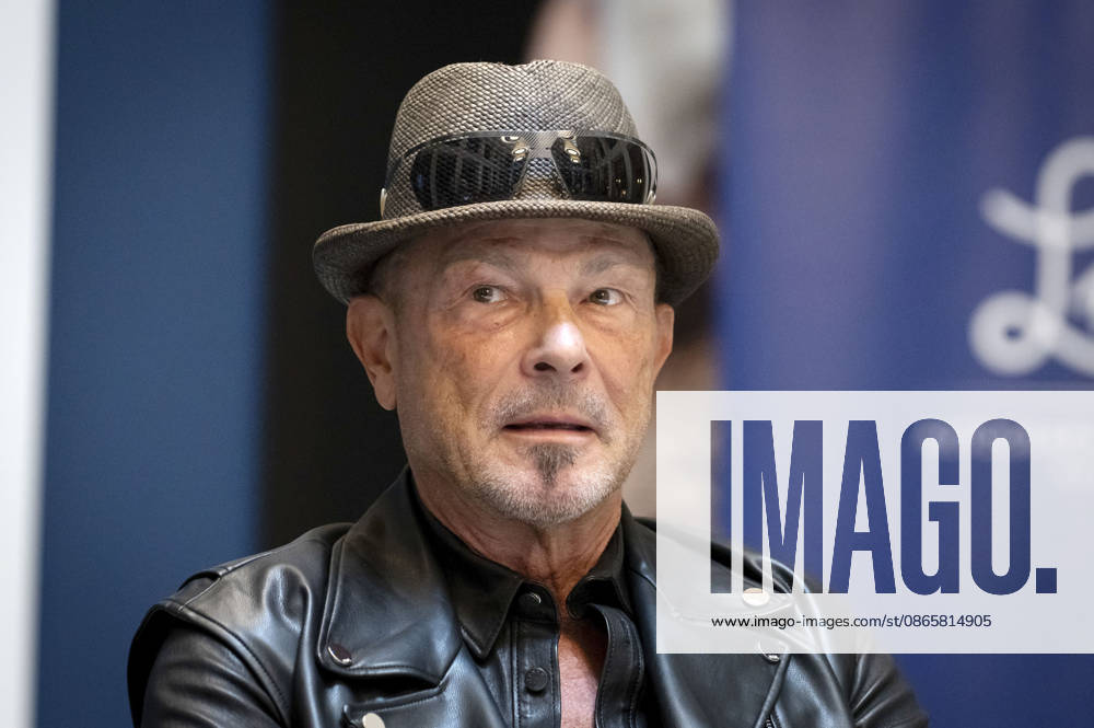 Rudolf Schenker at the press conference marking the 20th anniversary of the Pyronale in the atrium of the Hotel Luc Berlin, September 3, 2026 Foto:xGeisler-Fotopress Elmenthalerx geislerfp_pk_pyronale_4601
