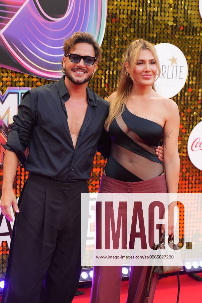 Manuel Carrasco and Almudena Navalón attend the Premios Juventud Awards 2026 at Starlite Auditorium on September 03, 2026 in Marbella, Spain. Cordon Press