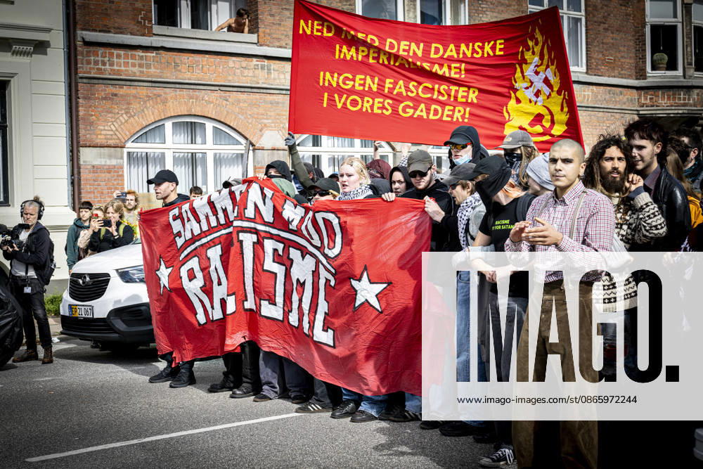 Police and a counter-demonstration organized by the Joint Initiative Against Racism and Discrimination clash on Classensgade. Activists from the right and left wings hold demonstrations. The group The Danish People holds a so-called remigration march and is met by a counter-demonstratio